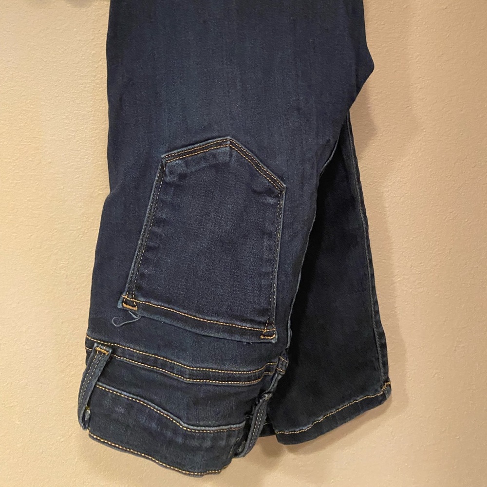 Flying monkey stretch denim